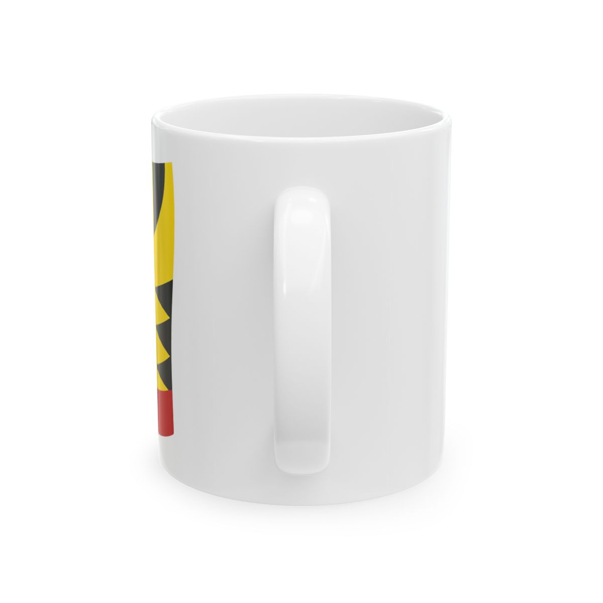 X-Men Wolverine Costume 16 Oz Yellow Ceramic Mug | Marvel's Wolverine - alternate angle 3, merchandise